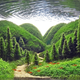 Illustration for article titled These beautiful natural landscapes are actually aquariums